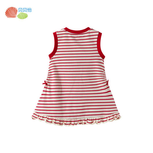 贝贝怡女童背心连衣裙 商品图8