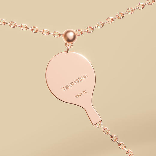 中国国家队《乒然心动》银项链 商品图5