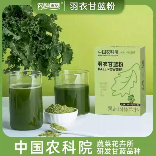 中国农科院纯羽衣甘蓝粉高膳食纤维营养代餐30g 商品图1