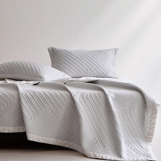 绎生活 禅绕/蒲葵自然云感软凉席三件套（床席款） 商品图0