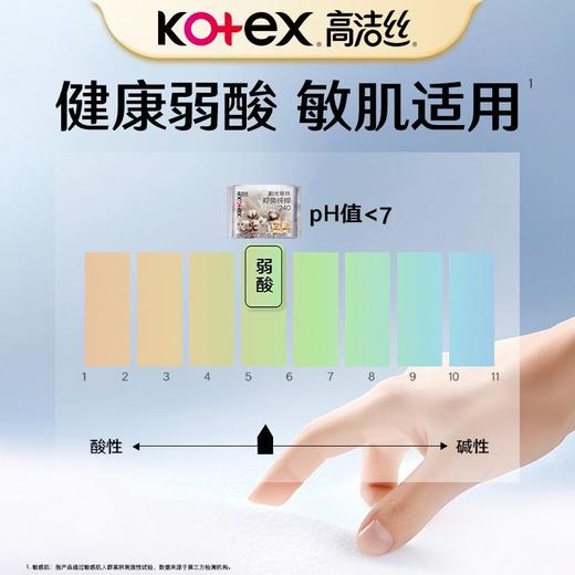 高洁丝 阳光烘烘抑菌纯棉系列日用卫生巾240mm 9片/包 商品图4