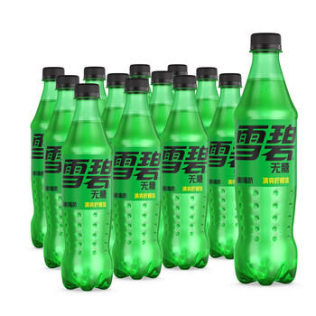 可口可乐（Coca-Cola）雪碧 Sprite 无糖零卡 汽水 含汽饮料 500ml*12瓶 整箱装 商品图5