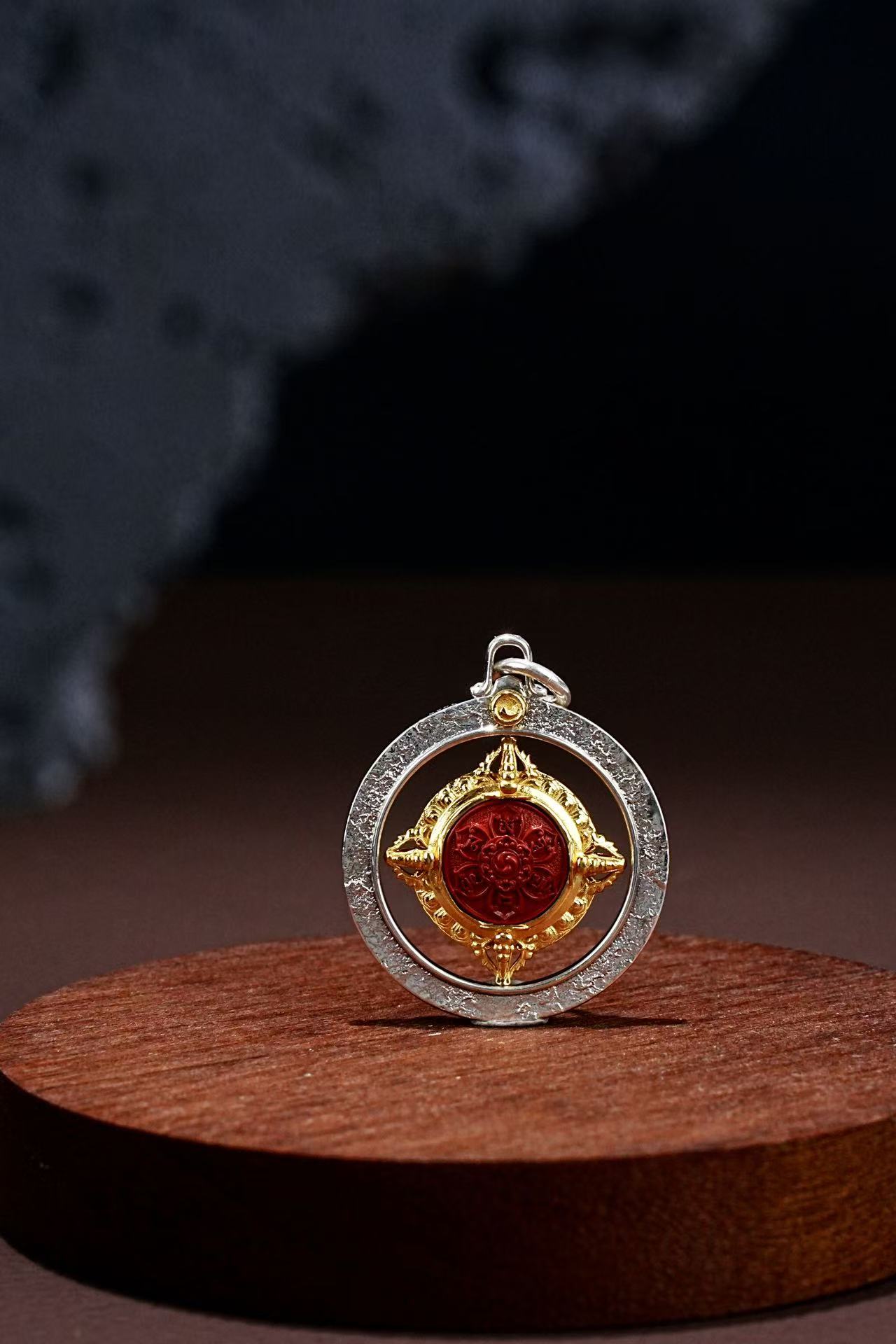 朱砂时来运转项链