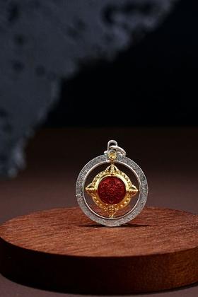 朱砂时来运转项链