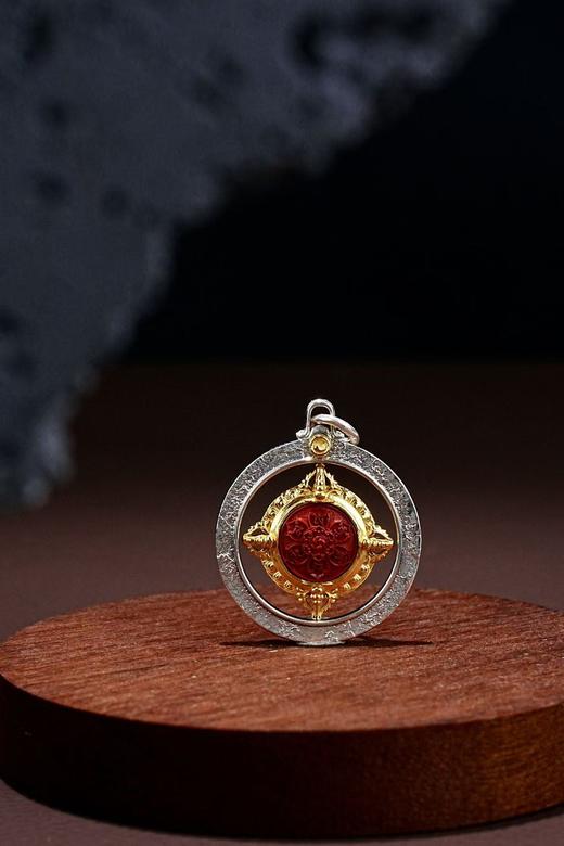 朱砂时来运转项链 商品图0