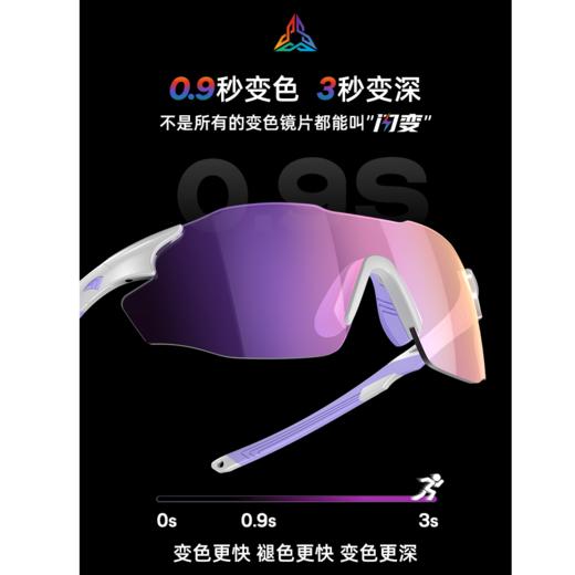 高特运动眼镜第三代跑步女变色太阳镜护目男士户外墨镜GT67012 商品图2