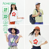 【出游季特惠-春夏新品】ACMEITEM爱棵米户外亲子轻量速干花朵印花防晒宽松短袖T恤-GAH2440812C/GAH3440813C 商品缩略图0