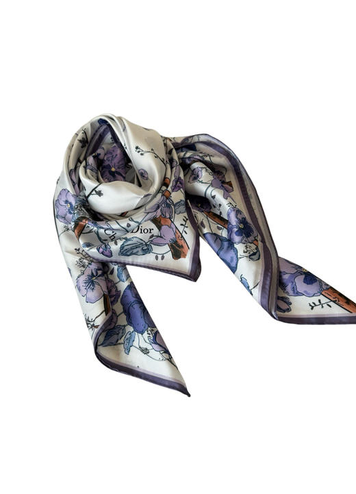 印花丝质方巾zi010 商品图1