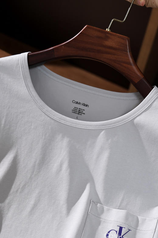 官网800+ C家男士家居服圆领T恤+宽松短裤休闲套装 亲肤柔软挺括有质感 可家居可外穿遛弯衣 商品图5