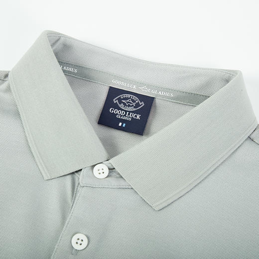 德鲨夏新款短袖翻领T恤男青年时尚印花休闲上衣打底POLO衫 商品图4