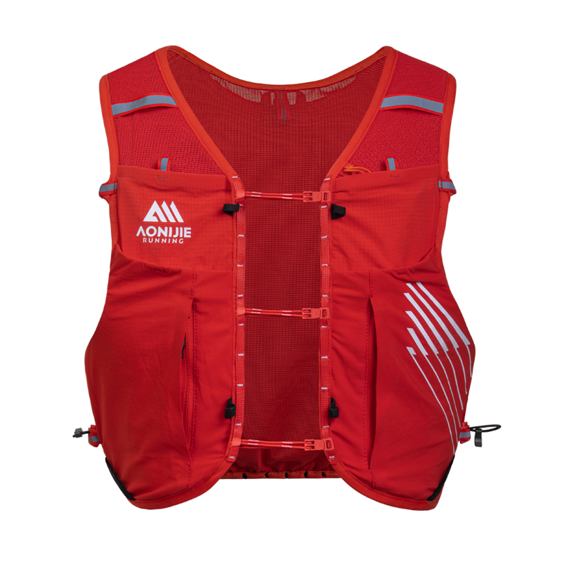 奥尼捷 champion系列•越野跑背包10L-橘红「送水壶或杖包」