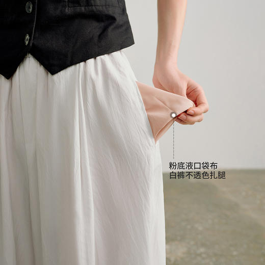 全能裙裤｜初语新款阔腿裙藏肉风琴褶通勤裙裤女 商品图3
