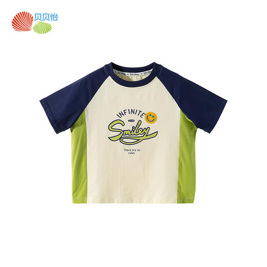 贝贝怡男童夏季新款短袖T恤 商品图9