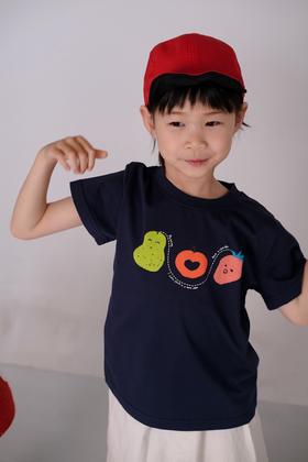 【小大人舒适圈】2026春夏儿童imp原创亲子T！纯棉卡通印花7A抗菌圆领短袖T恤！