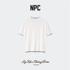NPC潮牌撞色圆领老钱风简约百搭短袖T恤男【莱赛尔混纺】NP62TE15 商品缩略图0
