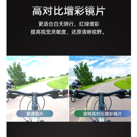 高特骑行眼镜变色男款女专业自行车公路车高清防风护目镜GT67019 商品图3