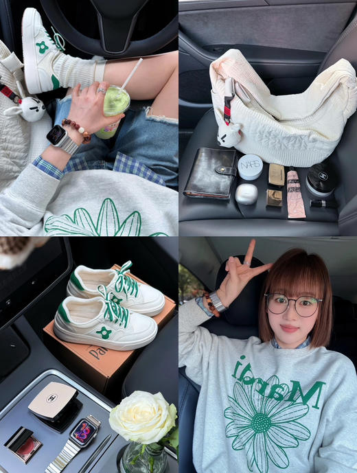 Pansy盼喜女鞋凉感透气轻便舒适加宽一脚蹬板鞋 商品图9