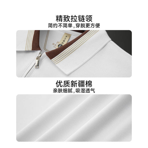 【DG】大依优型大码男装夏季短袖polo衫加肥加大男士商务休闲短恤上衣 商品图4