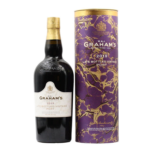 葡萄牙格兰姆木桶陈酿波特酒（利口葡萄酒）2019 W & J Graham's Late Bottled Vintage Port, Portugal 商品图2