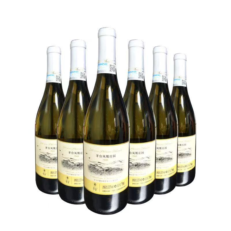 2021年茅台庄园系列珍藏级霞多丽干白，酒精度13.5度，整箱750ml*6瓶。