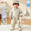 贝贝怡春秋男童前开连体衣 商品缩略图3