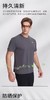 瑞士精工 山野轨迹文化夏吸湿速干抑菌男士防晒圆领短袖T恤 Z-15936 商品缩略图3
