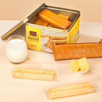 1号会员店 黄油鸡蛋卷 480g 休闲零食下午茶糕点点心 商品图8