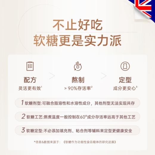 Unichi玫瑰胶原小熊软糖 胶原蛋白补充内服保健 商品图2