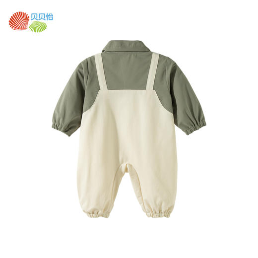 贝贝怡春秋男童前开连体衣 商品图10