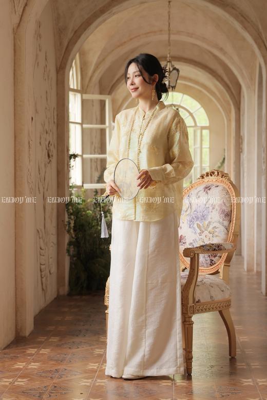 【门店同款】ENJOY夏季“游园戏梦”与春宴词衬衫 170793859 商品图7