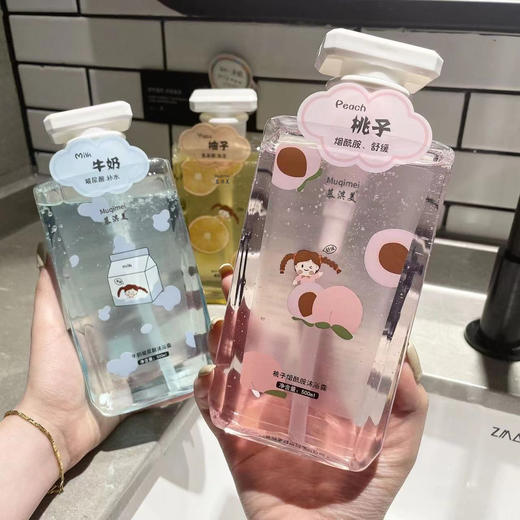 【绵密泡沫！持久留香】氨基酸香水型水果沐浴露全身持久留香大容量家庭装。xb 商品图2