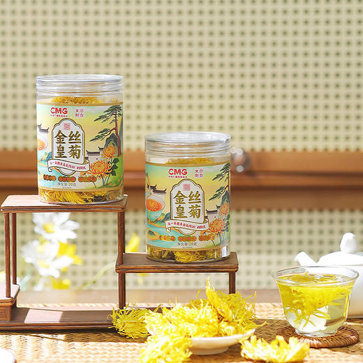 CMG央视总台·洛小白·金丝皇菊菊花茶一朵一杯养生花茶 商品图1