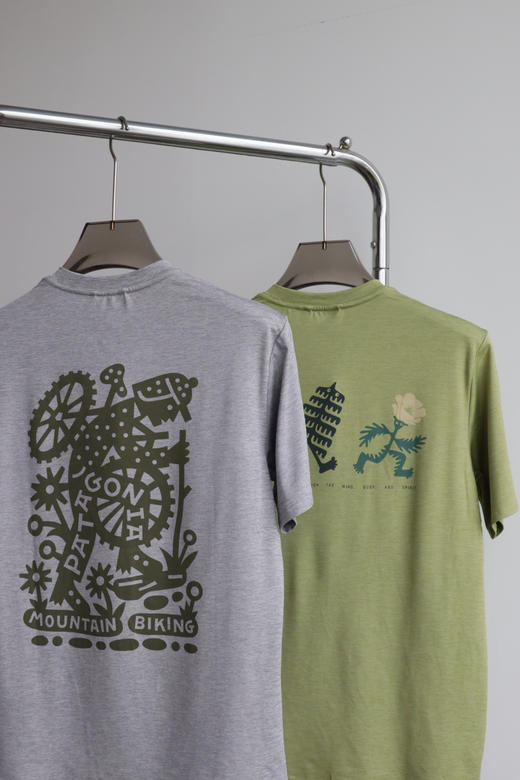 8塔 C1 抽象涂鸦 速干圆领短袖  TX639 商品图7