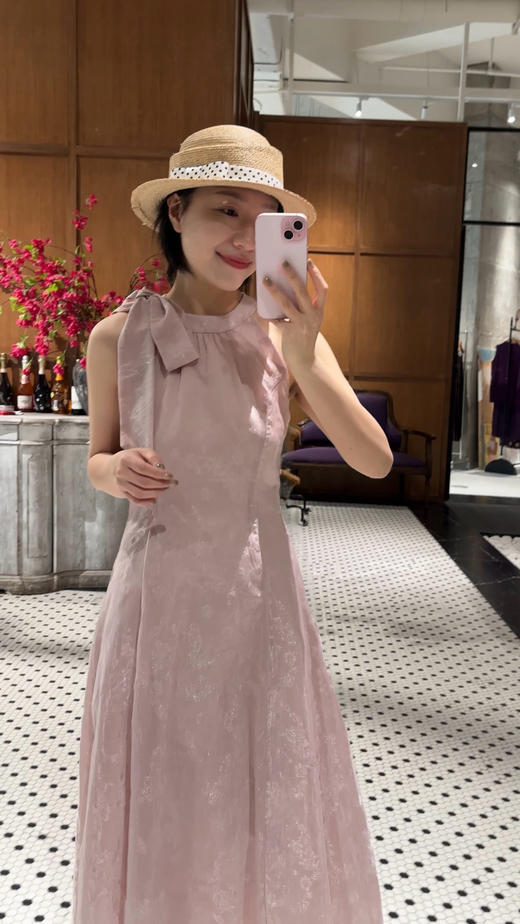 【门店同款】ENJOY夏季系带提花长裙 170843457 商品图1