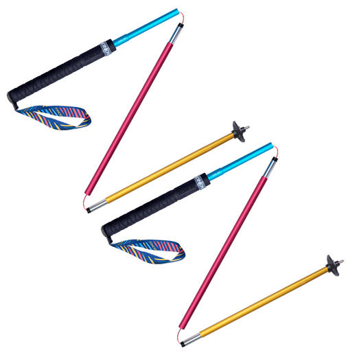 奥尼捷 破晓•超轻铝合金登山杖一对「四节弹扣」 商品图0