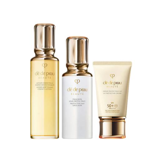 【礼盒礼袋】CPB/肌肤之钥 新版水乳防晒三件套（新版水170ml+新版日乳125ml +防晒50ml） 商品图1