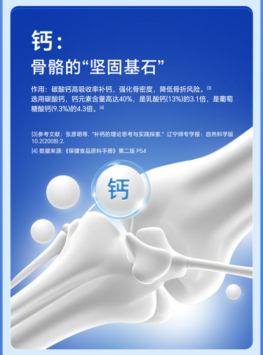 HISEWAY氨糖软骨素加钙片42粒 全新升级 更高含量 商品图5