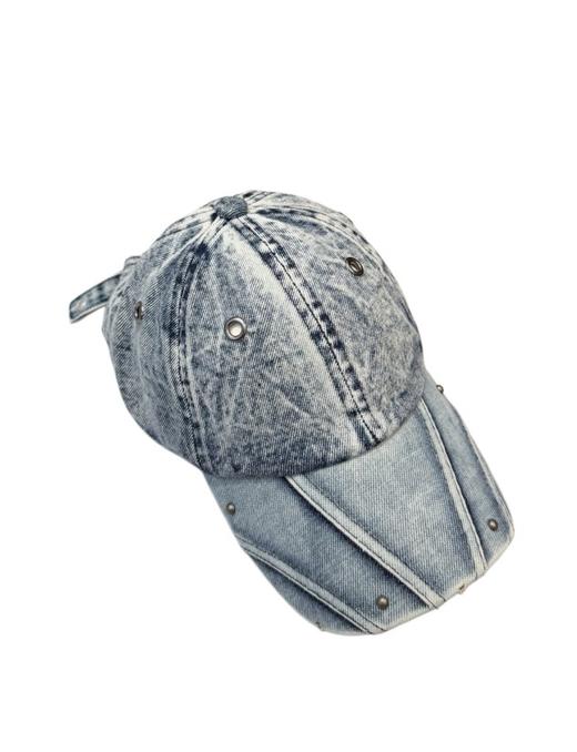 做旧牛仔棒球帽la 商品图0