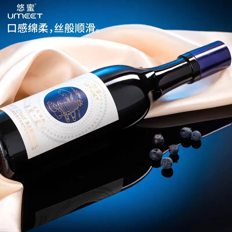 2024年茅台集团悠蜜遇见蓝雪品鉴版，酒精度12度，整箱450ml*6瓶