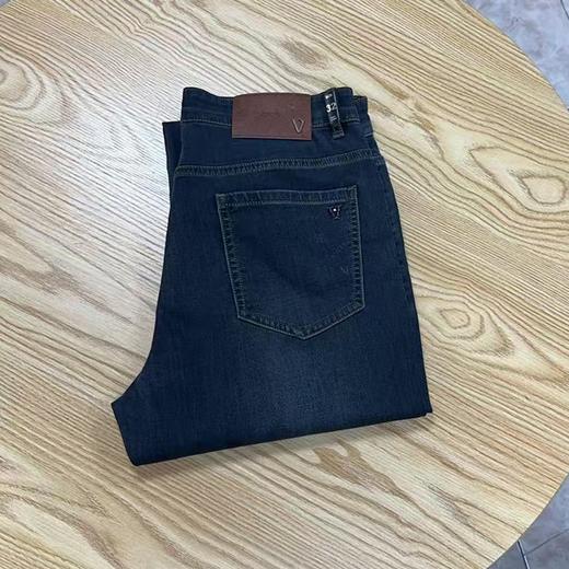 夏季牛仔裤男士柔软薄款宽松透气休闲舒适直筒长裤  YMXZ-2705 商品图1