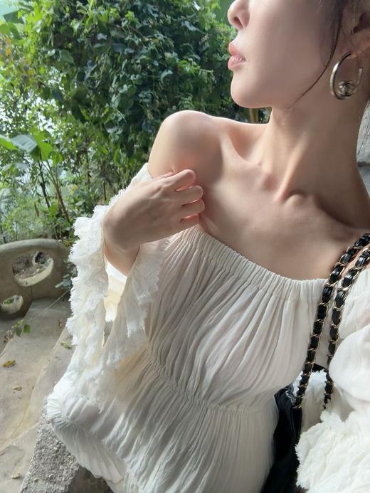 PIAN AI冷小姐# 泰国原生棉纯棉带袖两穿连衣裙 商品图6