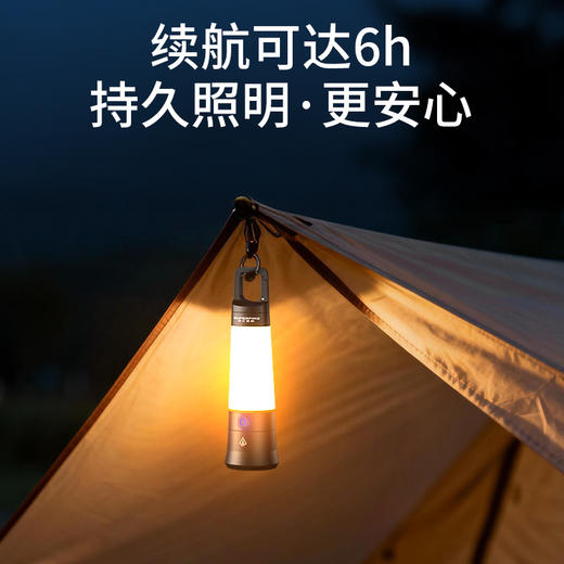 神火F12户外手电筒可充电超长续航多功能便携LED营地氛围灯 商品图3