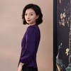 西子/凤凰阁19姆米桑蚕丝冠乐绉提花收腰显瘦衬衣上衣/SYTJ1060 商品缩略图2