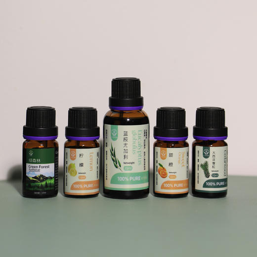 宜铂蓝 植物精油  甜橙/柠檬/大西洋雪松/绿森林/蓝桉尤加利   10ml/瓶、30ml/瓶 商品图1