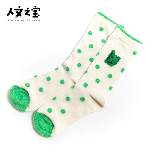 【人文之宝】吴尔夫主题 · 一间自己的房间点点袜 商品图3