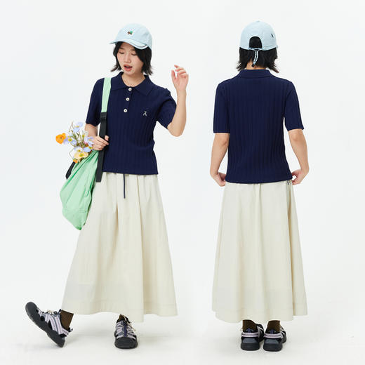 【出游季特惠-春夏新品】ACMEITEM爱棵米户外防泼水大裙摆系绳休闲宽松伞裙-GAH2370410C 商品图4