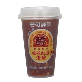 芒可鲜饮桂花红豆酒酿400ml