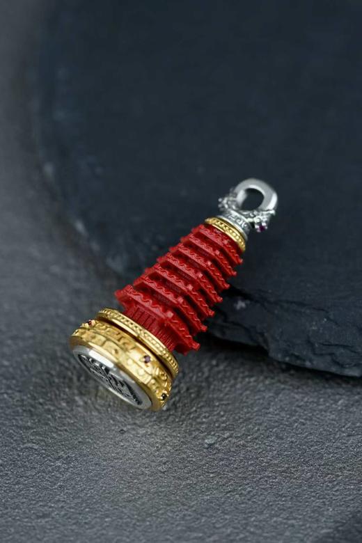 朱砂文昌塔挂件 商品图3