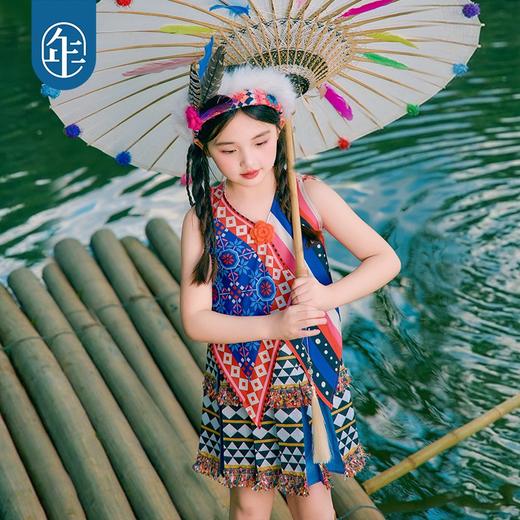 年衣童装儿童马甲女童2026年新款夏装民族风女孩大童背心吊带上衣 商品图3