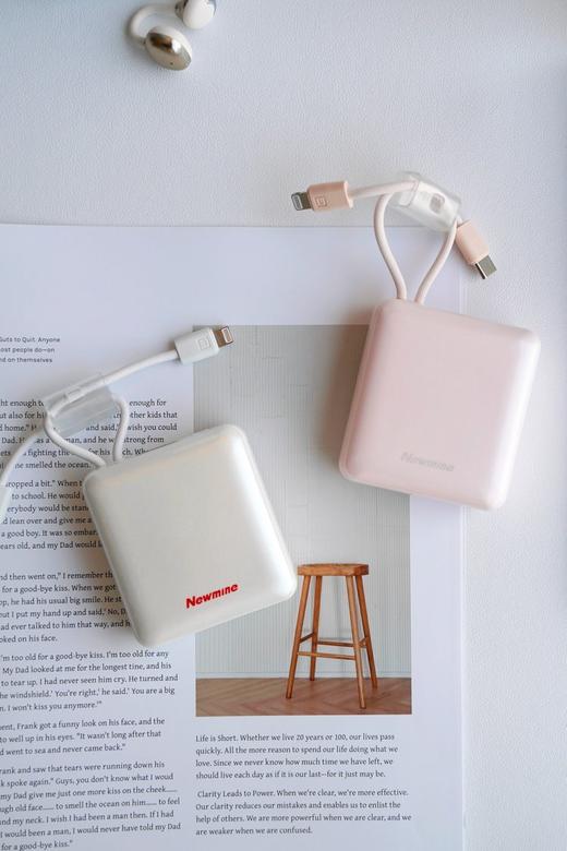 纽曼自带线mini充电宝 商品图3